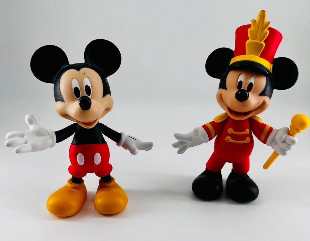 Disney Mickey Mouse Figurine Set – 2017 Just Play – 7" Classic & Band Leader